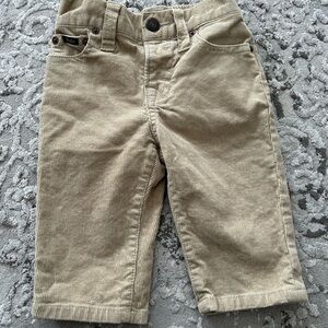 Ralph Lauren Kids Tan Corduroy Pants